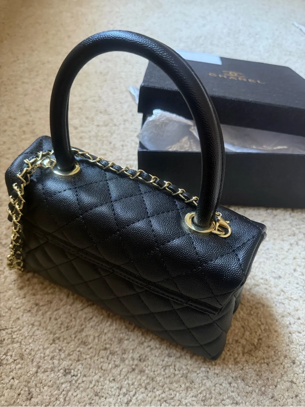 CHANEL satchel quilted